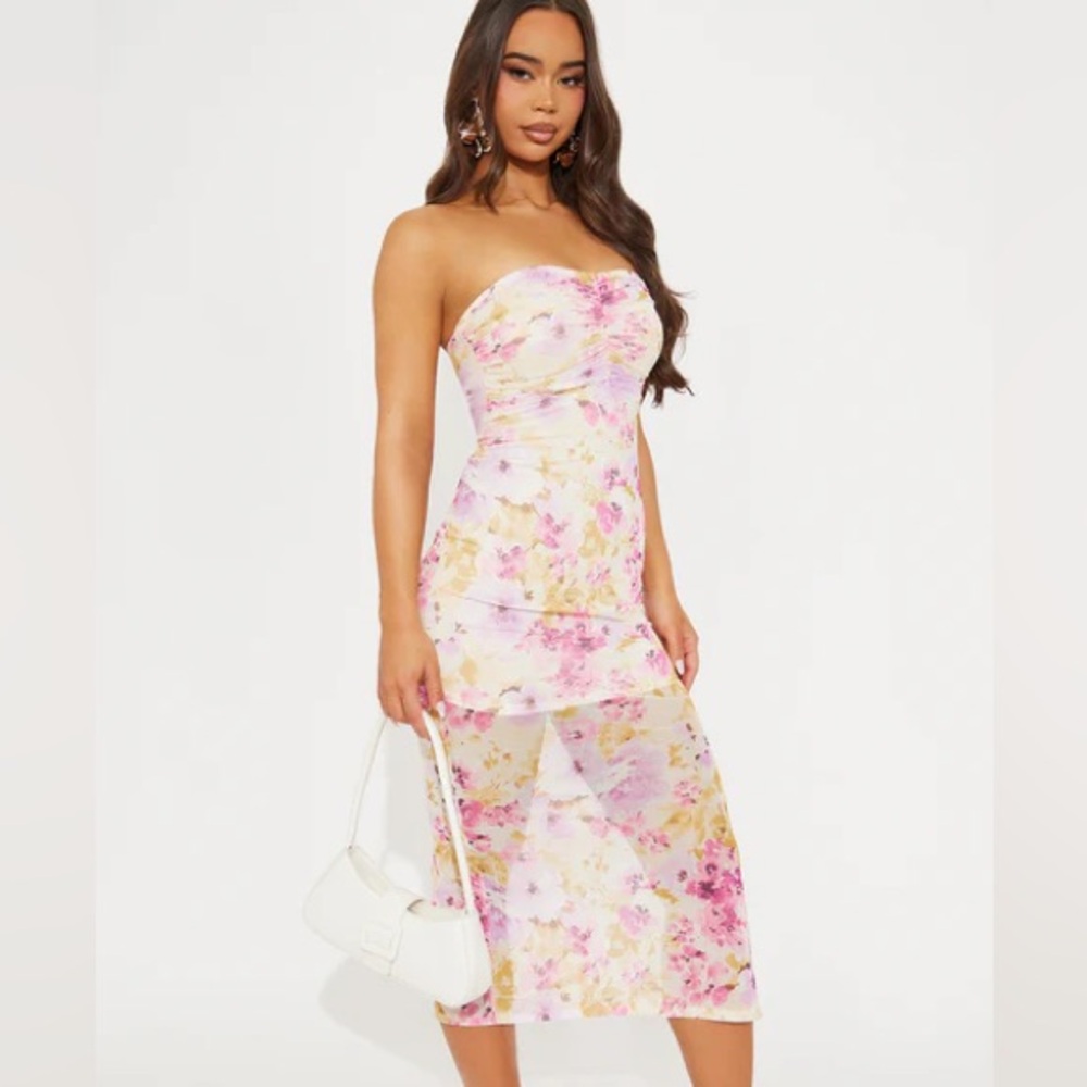 Stormi Mesh Midi Dress NEW 🏷️